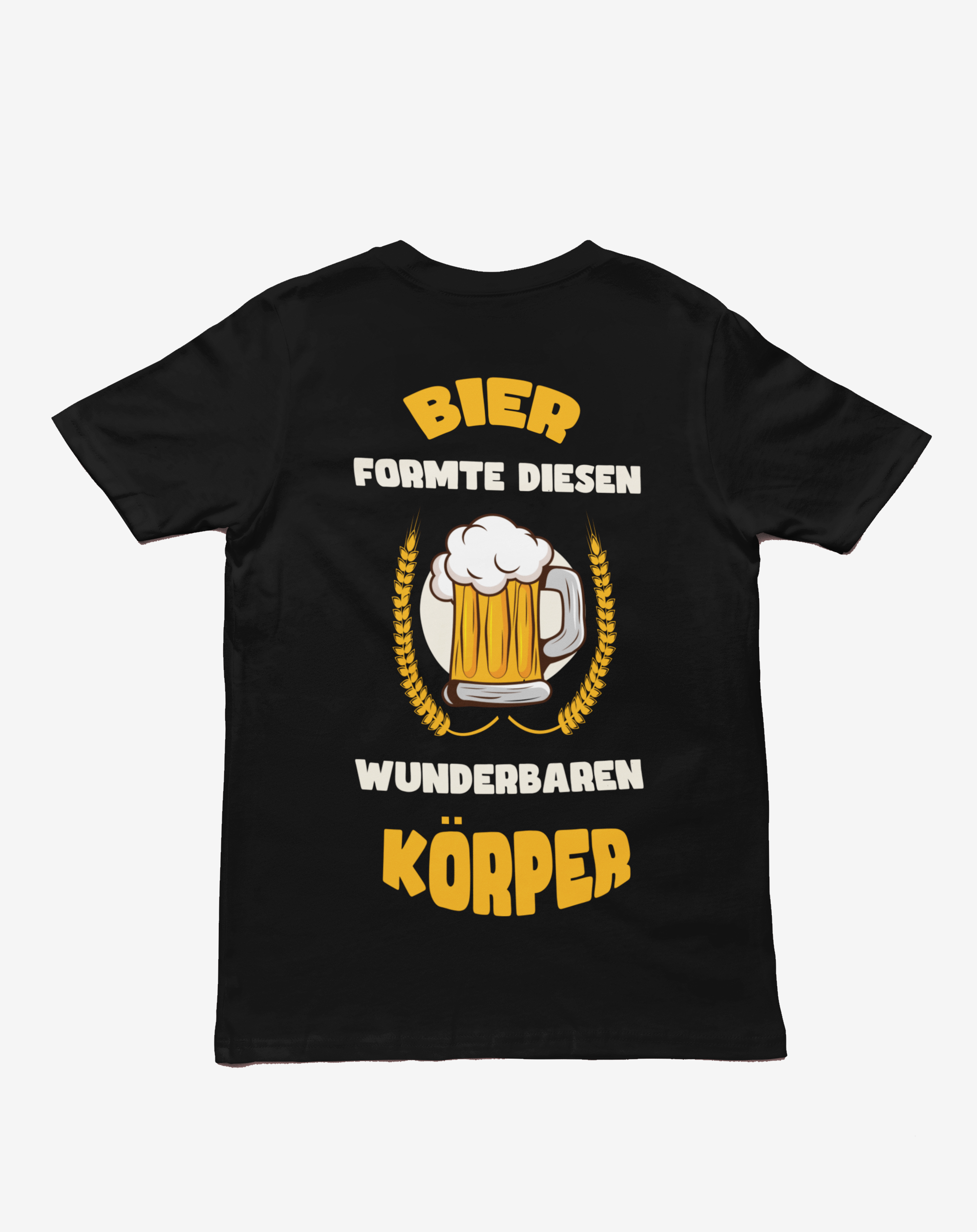 "Bier formte diesen Körper" T-Shirt
