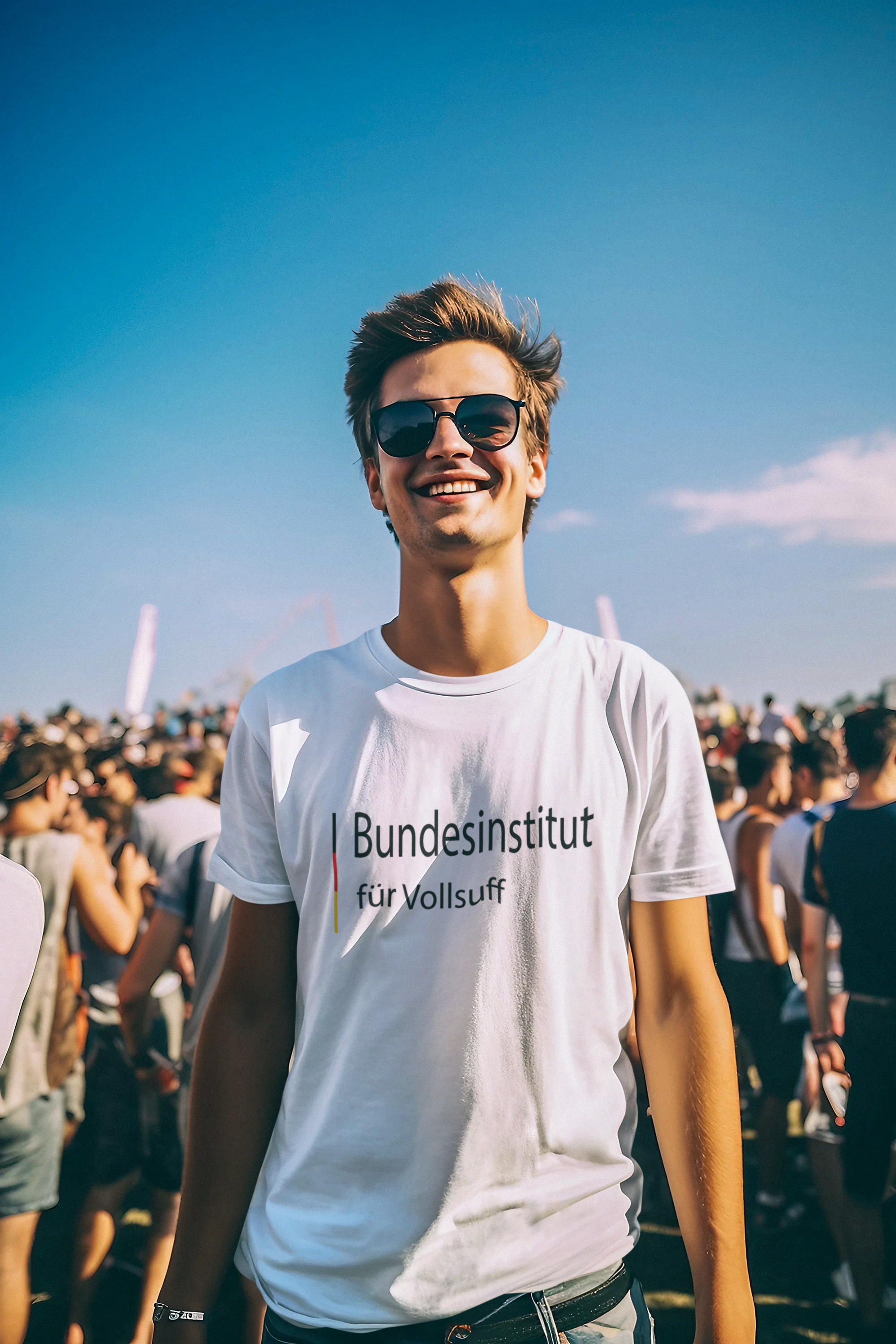 "Bundesinstitut für Vollsuff" T-Shirt