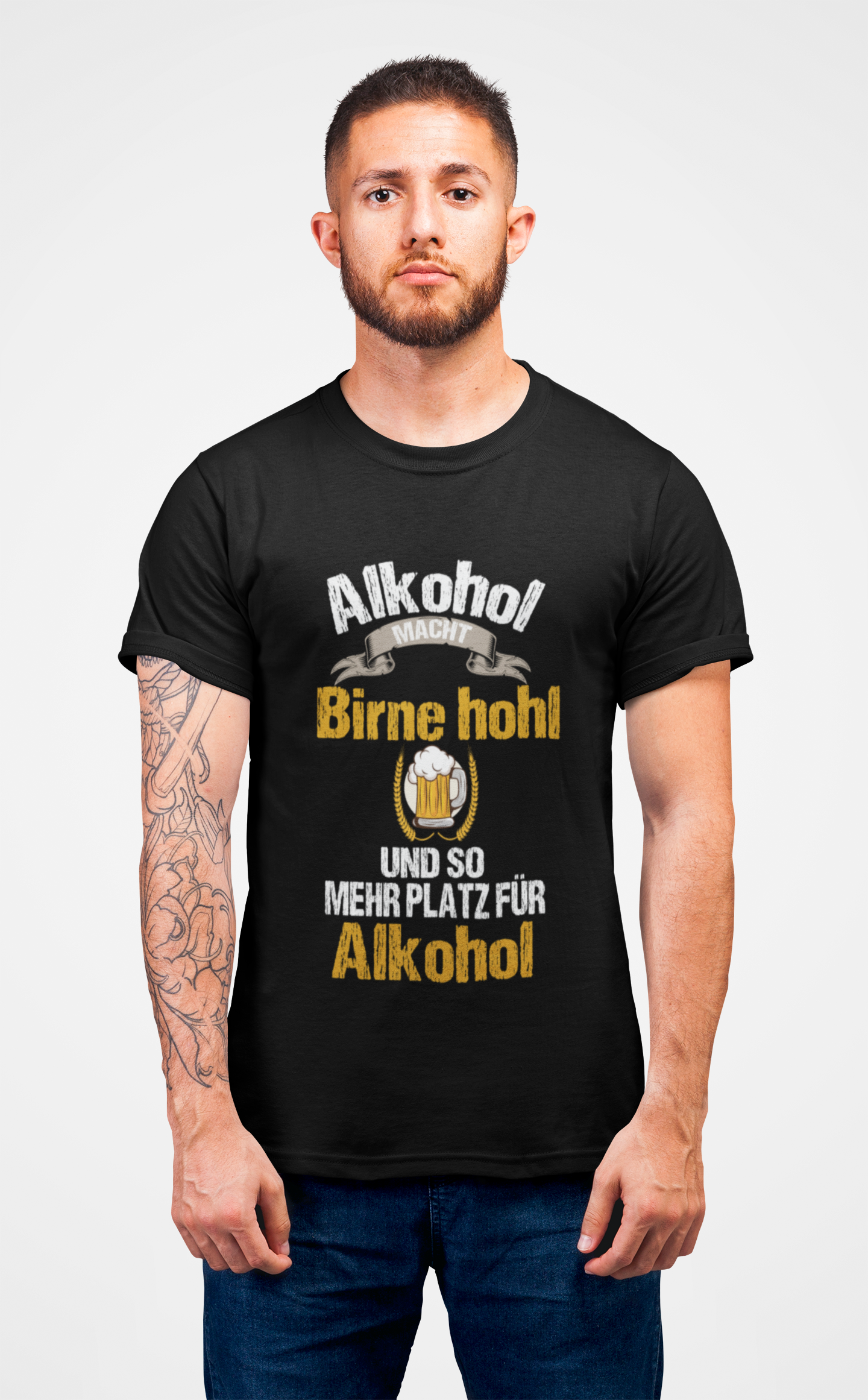 "Alkohol macht Birne Hohl" T-Shirt