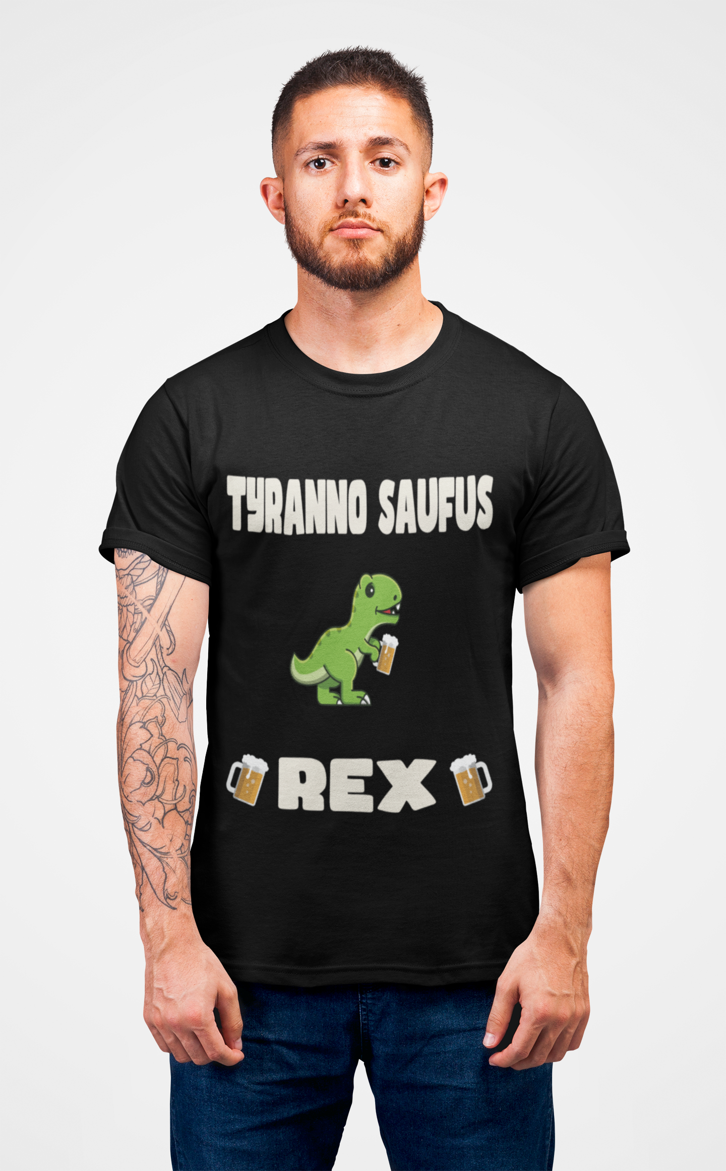 "Tyranno Saufus Rex" T-Shirt