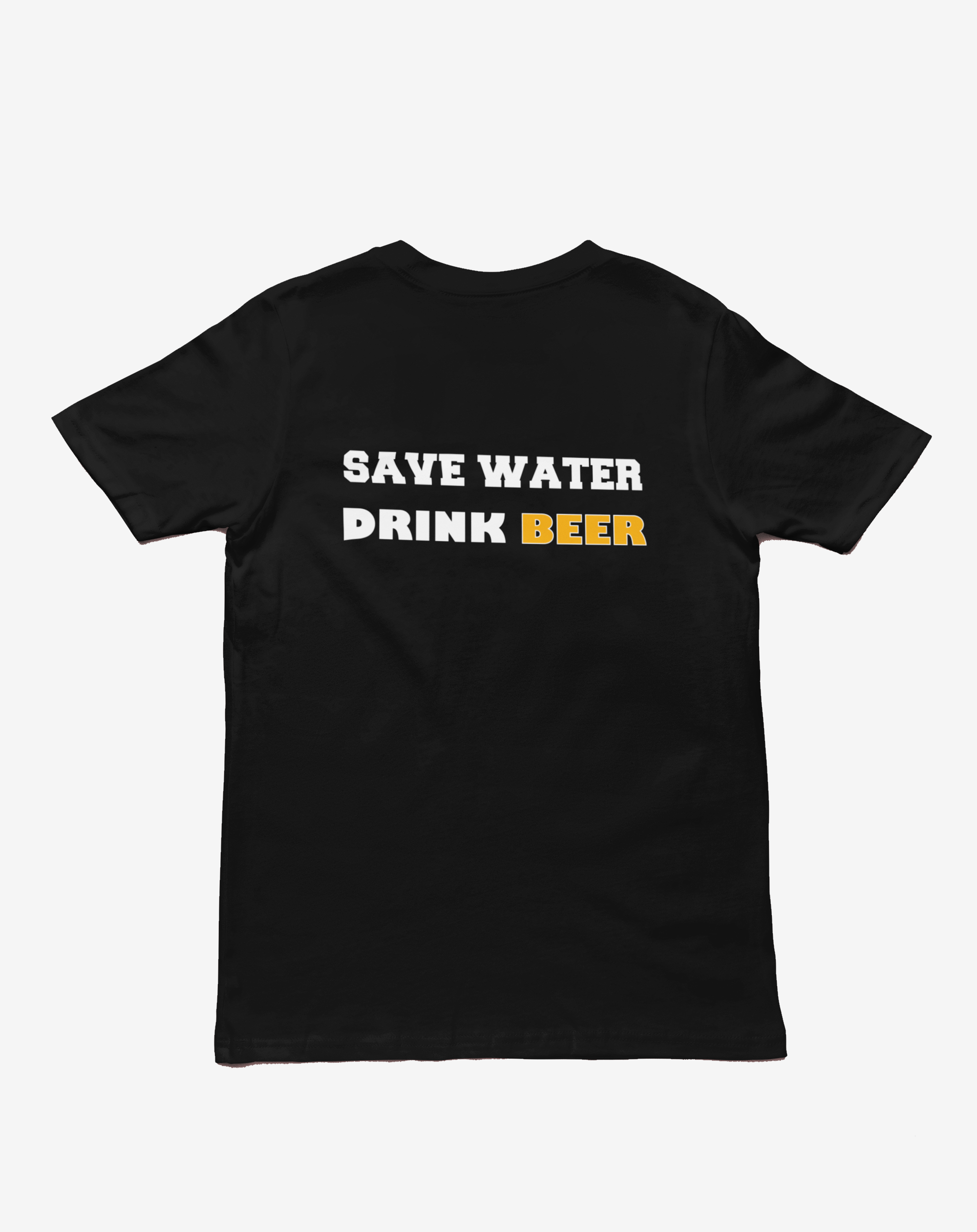 "Save water drink BEER"  Basic T-Shirt