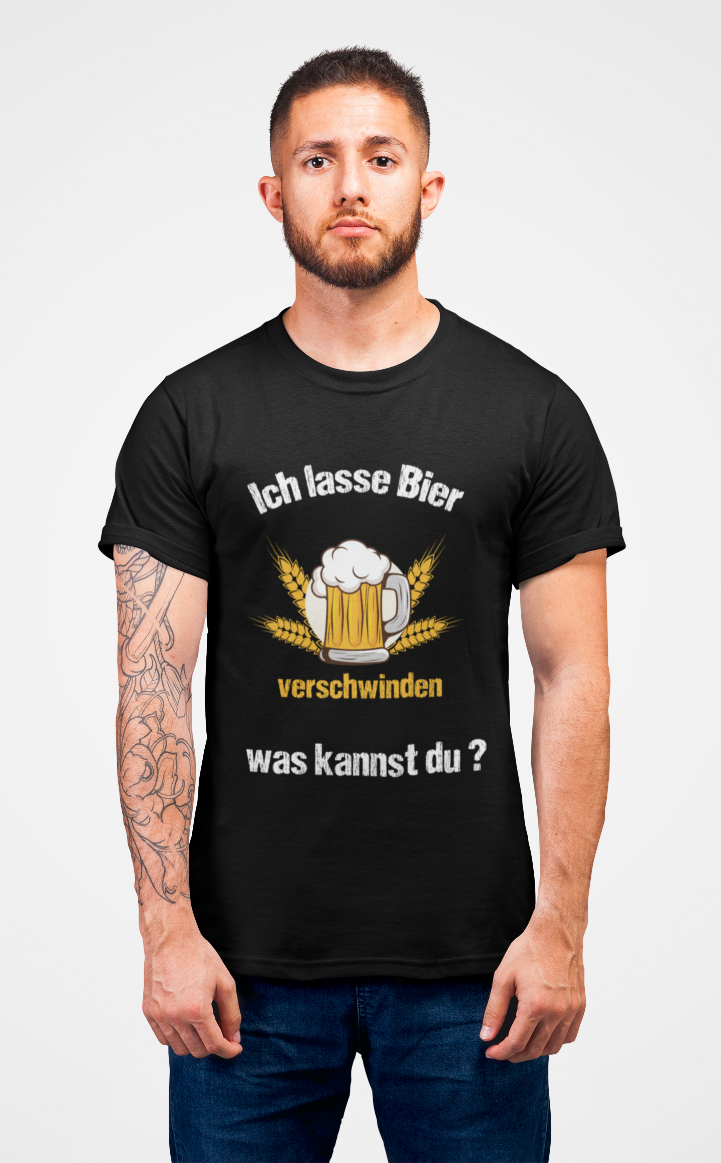 "Ich lasse Bier verschwinden" T-Shirt