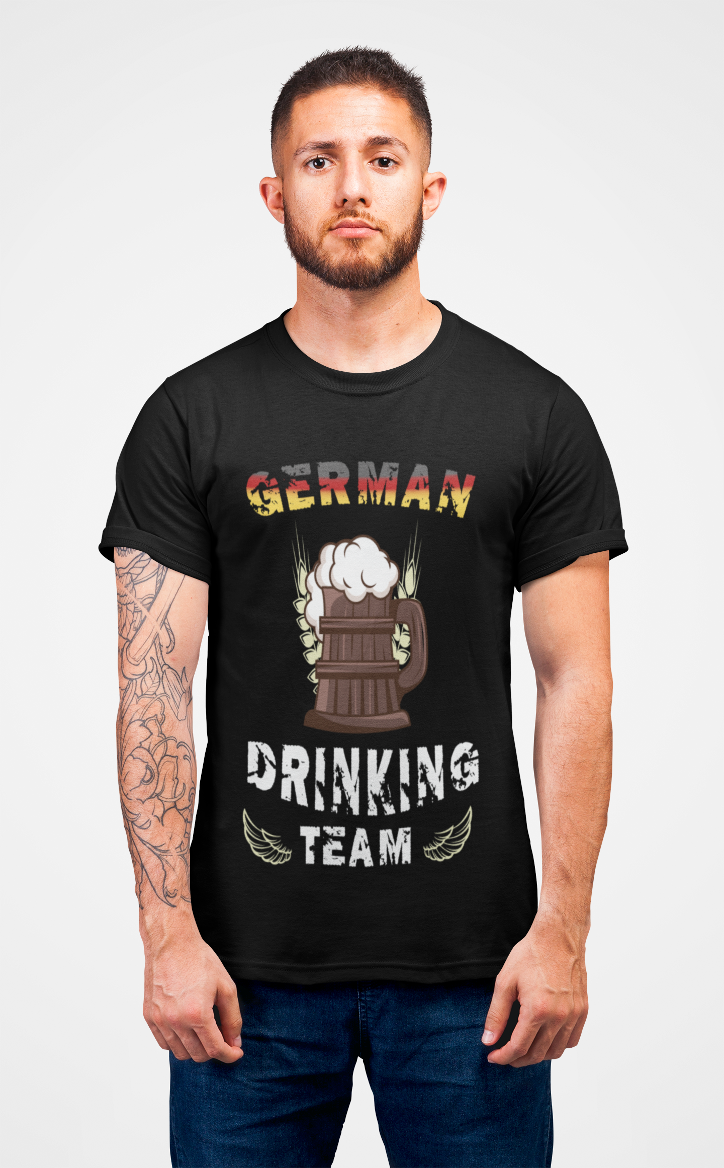 "German drinking TEAM"  T-Shirt