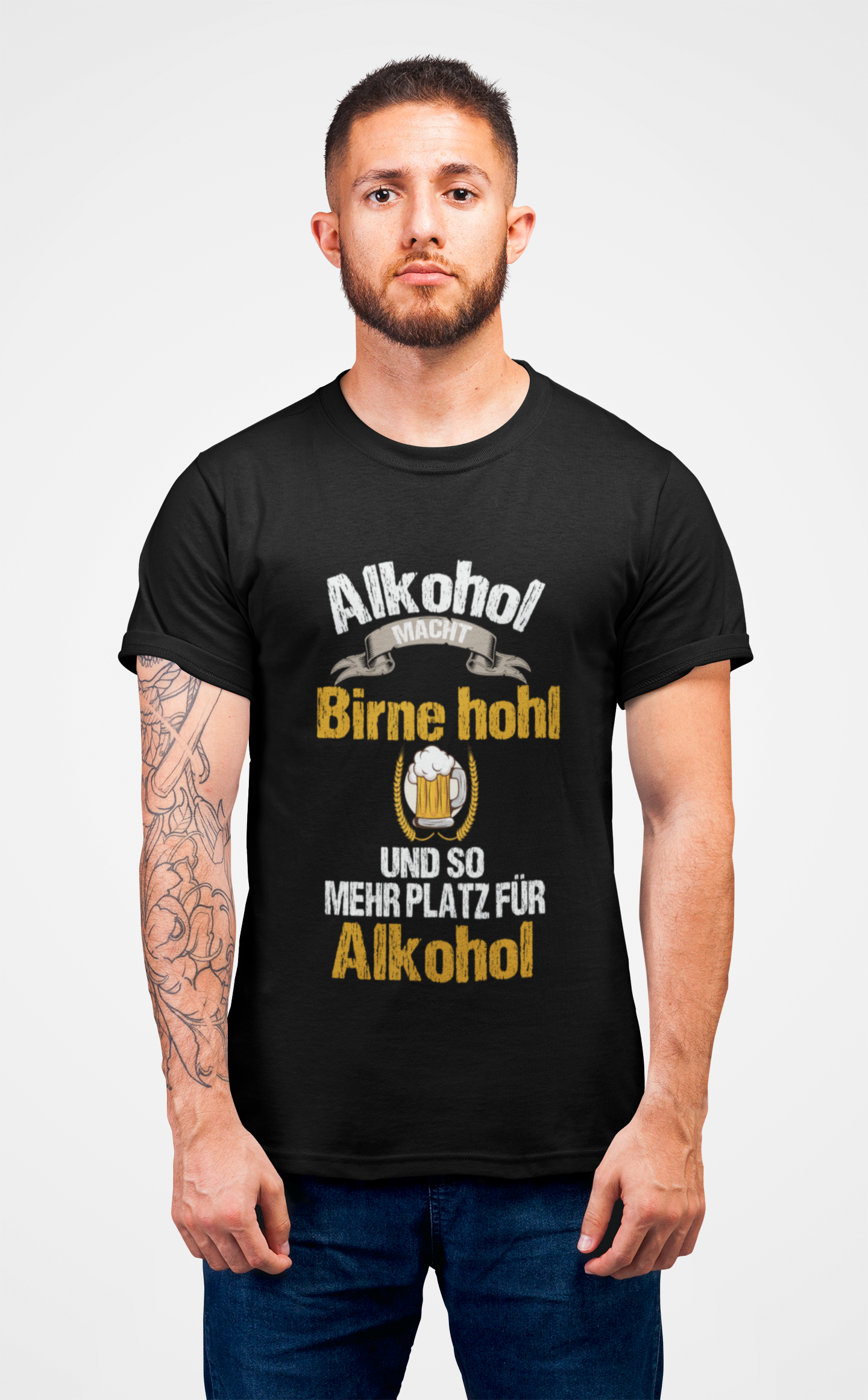 "Alkohol macht Birne Hohl"    T-Shirt