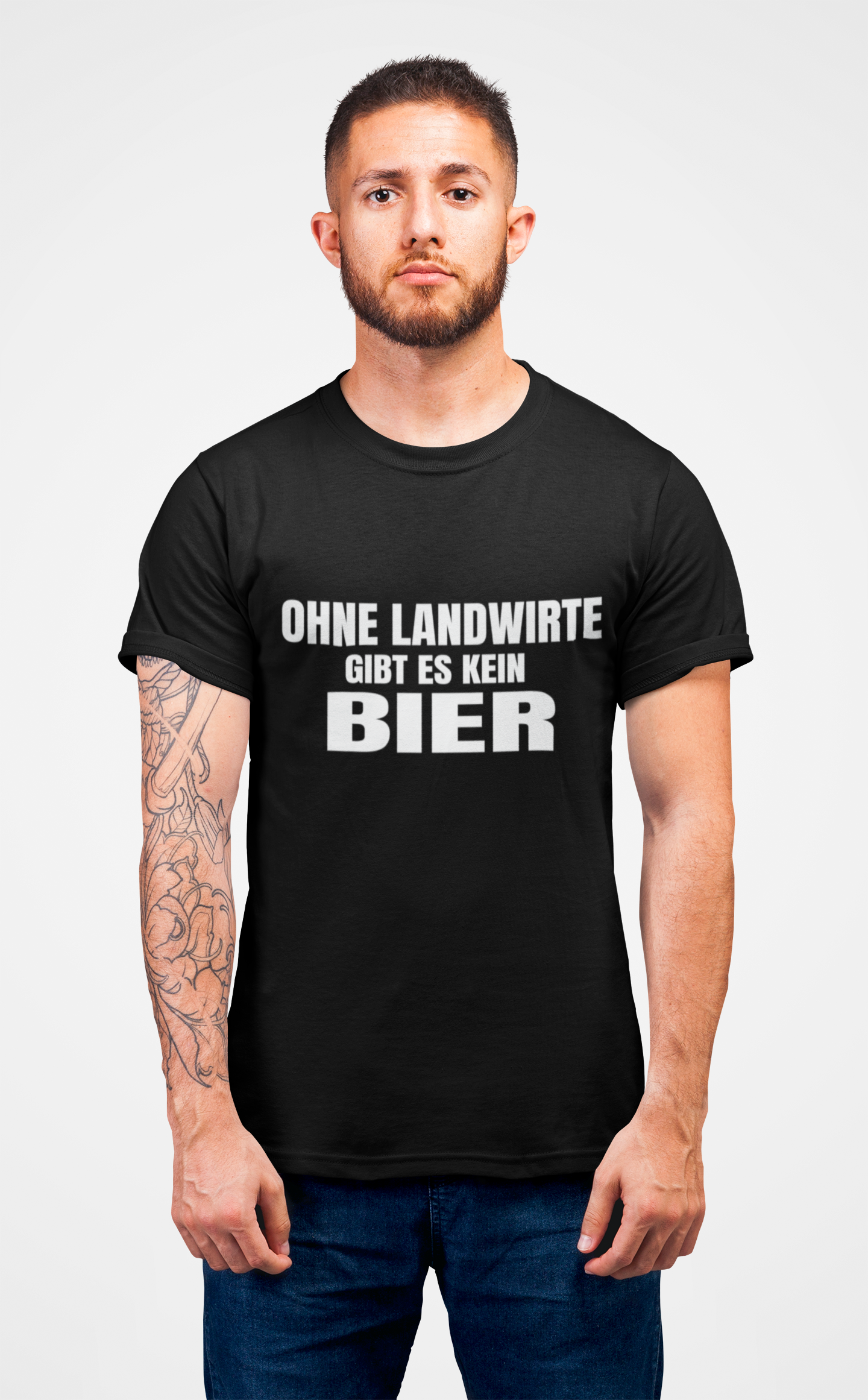 "Ohne Landwirte" T-Shirt