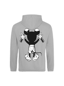 "Beer holding mouse" Hoodie BackPrint